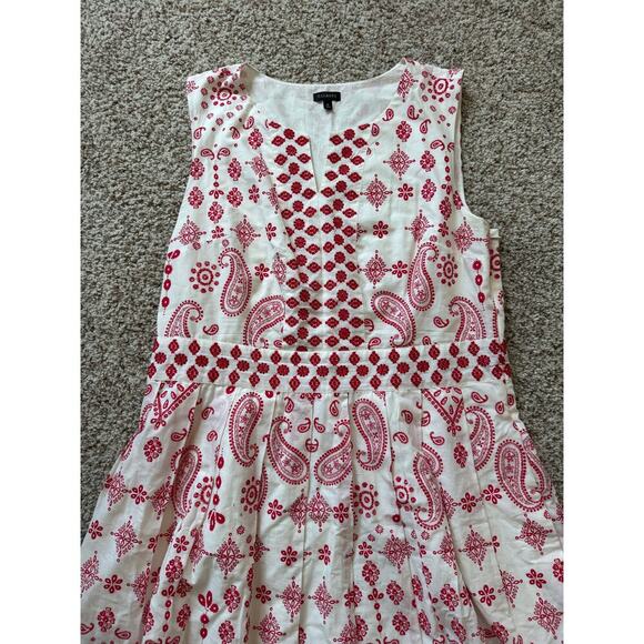 TALBOTS Paisley Sundress  SIZE 16, Nantucket Sleeveless Bandana Paisley - Picture 9 of 11